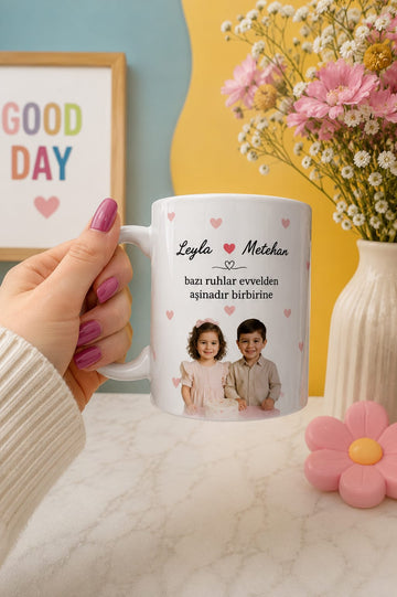 Kişiye Özel Polaroid Baskılı Kupa Bardak