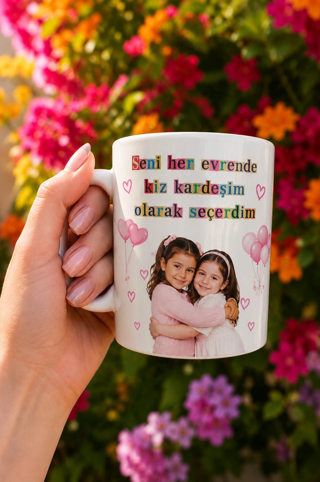Kişiye Özel Arkadaş Temalı Kupa Bardak