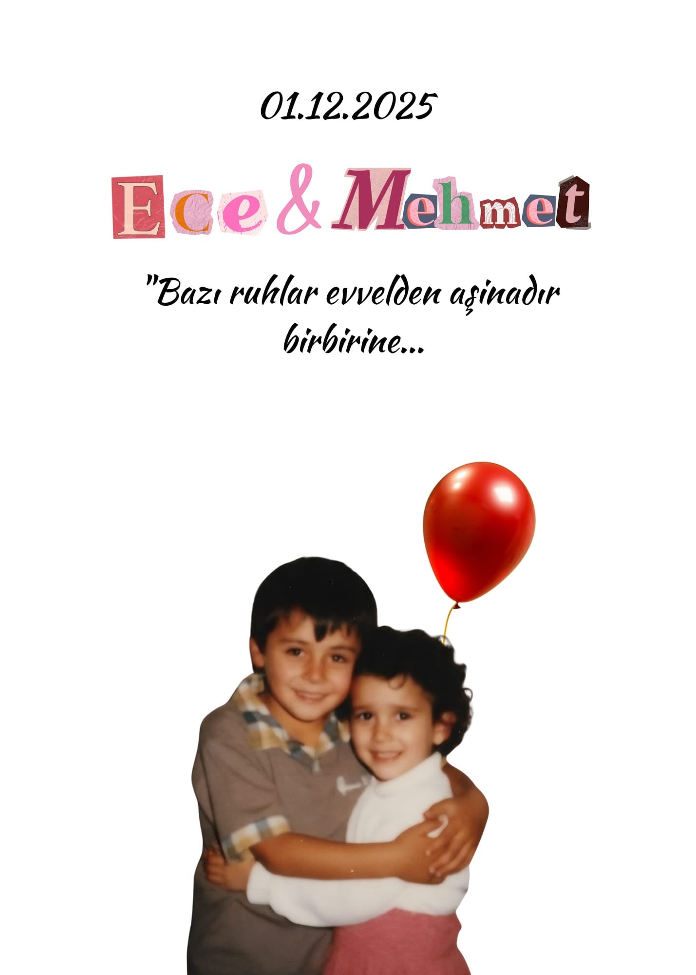 Kişiye Özel İsimli Anı Tablosu-8