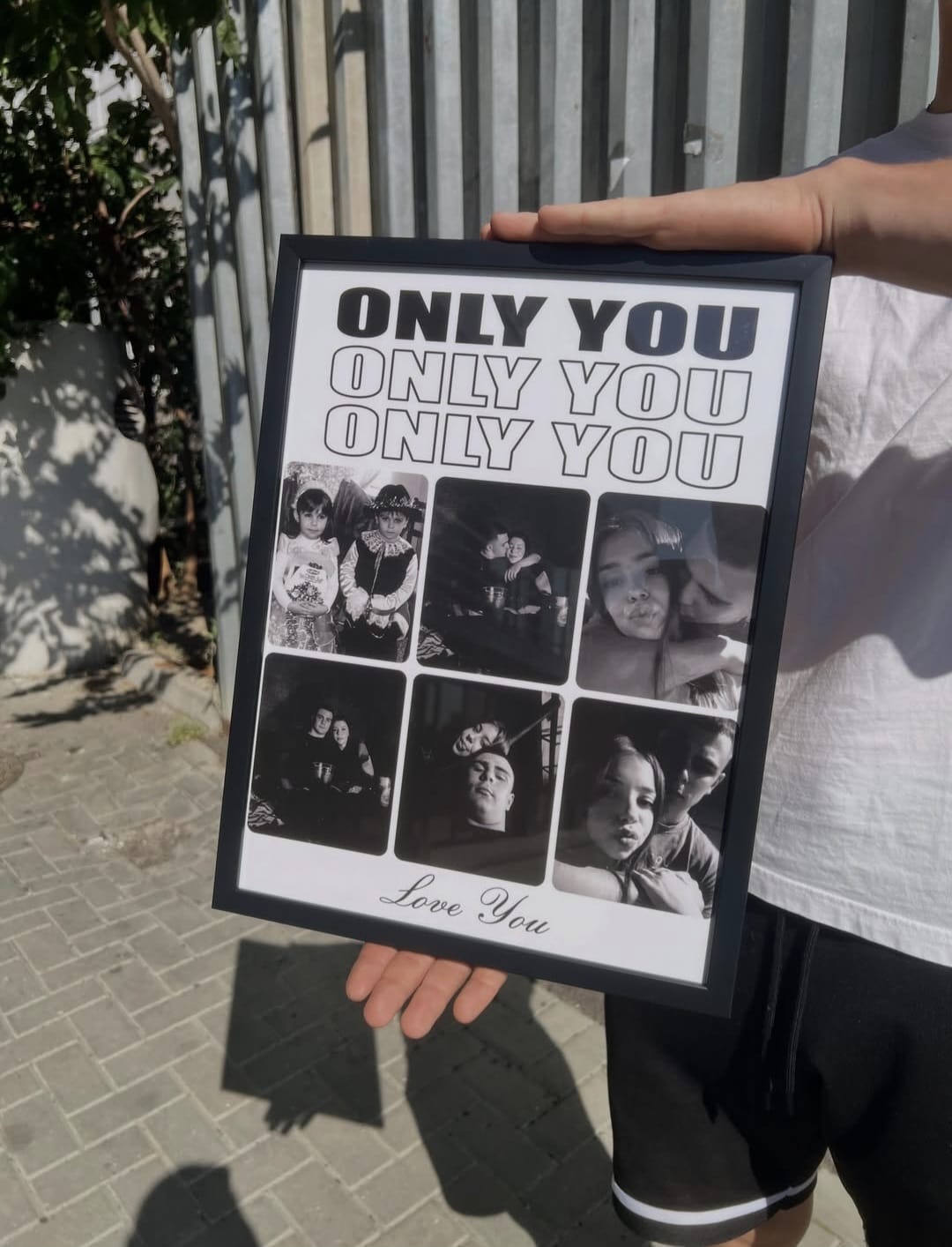 Kişiye Özel Only You Anı Tablosu